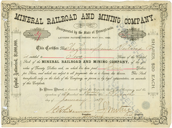 Mineral Railroad and Mining Company