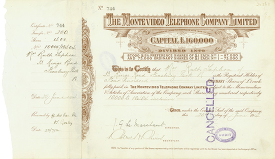 Montevideo Telephone Company Limited