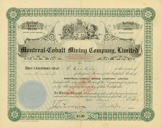 Montreal-Cobalt Mining Company, Limited