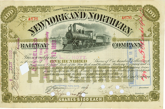 New York and Northern Railway Company
