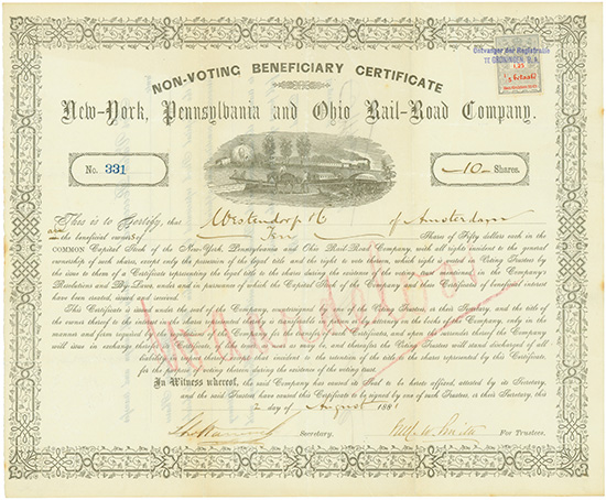 New-York, Pennsylvania and Ohio Rail-Road Company