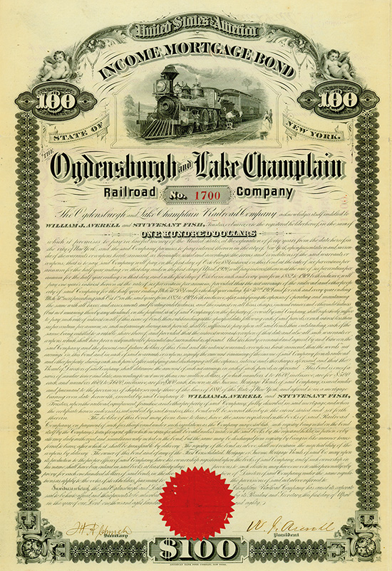 Ogdensburgh and Lake Champlain Railroad Company