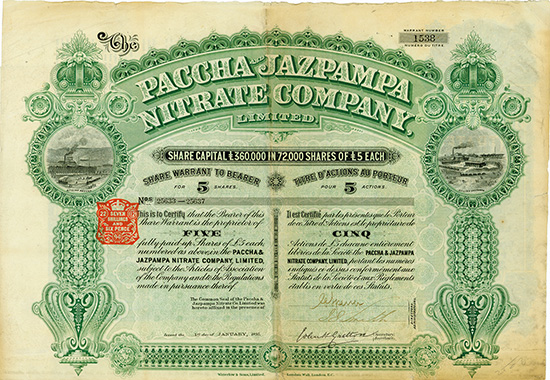 Paccha & Jazpampa Nitrate Company, Limited