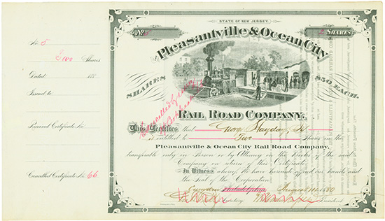 Pleasantville & Ocean City Rail Road Company