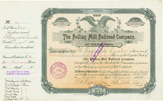 Rolling Mill Railroad Company