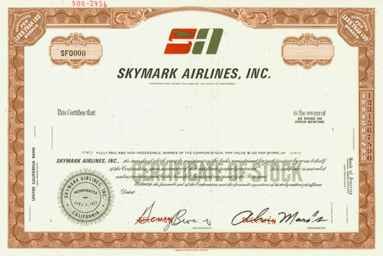 Skymark Airlines, Inc.