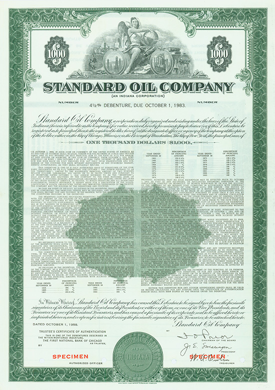 Standard Oil Company (An Indiana Corporation)