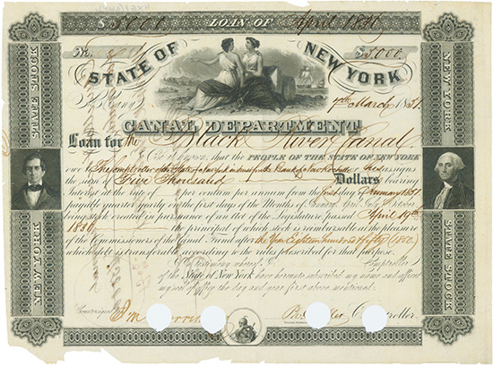State of New York - Canal Department - Black River Canal