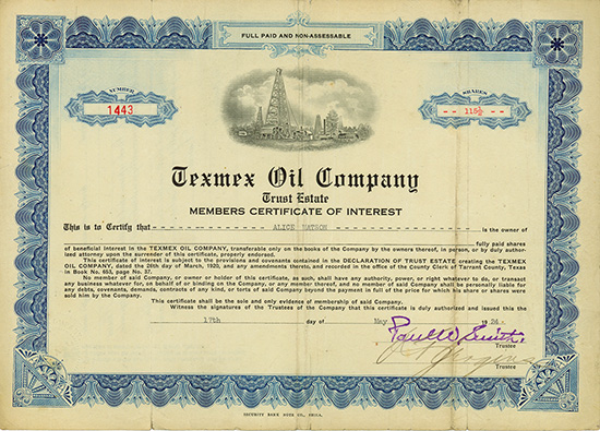 Texmex Oil Company