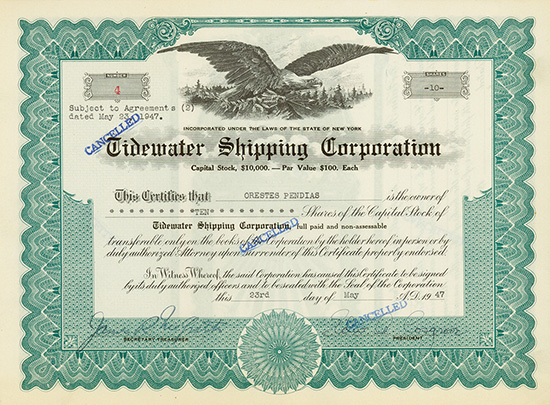 Tidewater Shipping Corporation