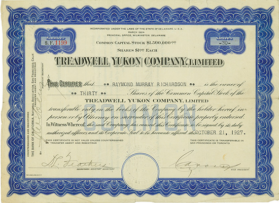 Treadwell Yukon Company, Limited