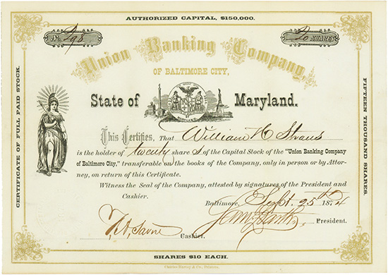 Union Banking Company of Baltimore City