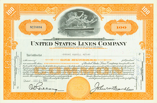 United States Lines Company [2 Stücke]