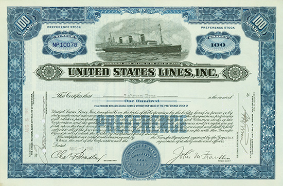 United States Lines, Inc.