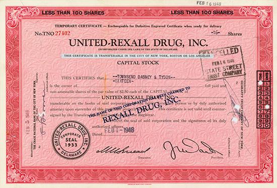 United-Rexall Drug, Inc.