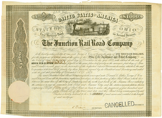 US-Eisenbahn-Bonds [14 Stück]