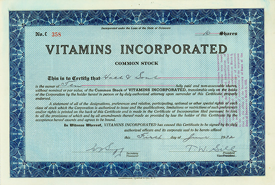 Vitamins Incorporated