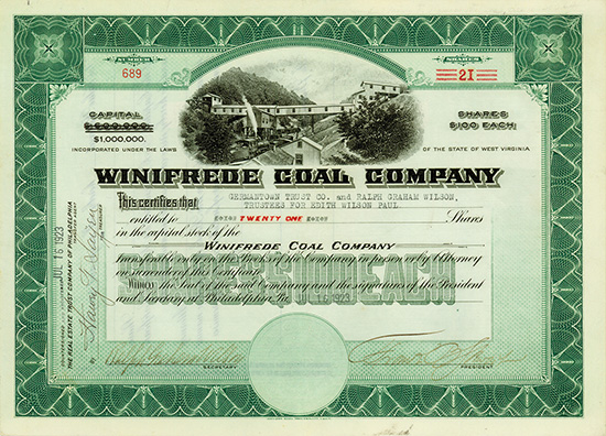 Winifrede Coal Company