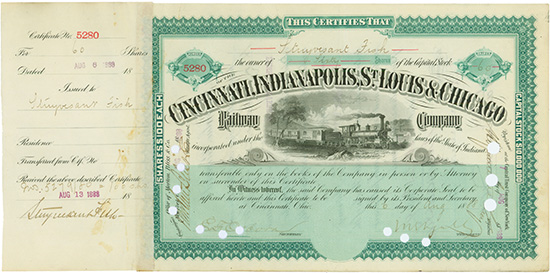 Cincinnati, Indianapolis, St. Louis & Chicago Railway Company