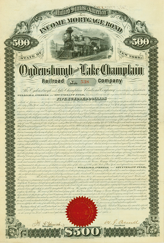 Ogdensburgh and Lake Champlain Railroad Company