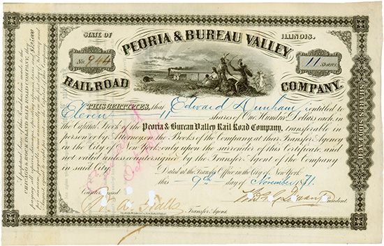 Peoria & Bureau Valley Railroad Company