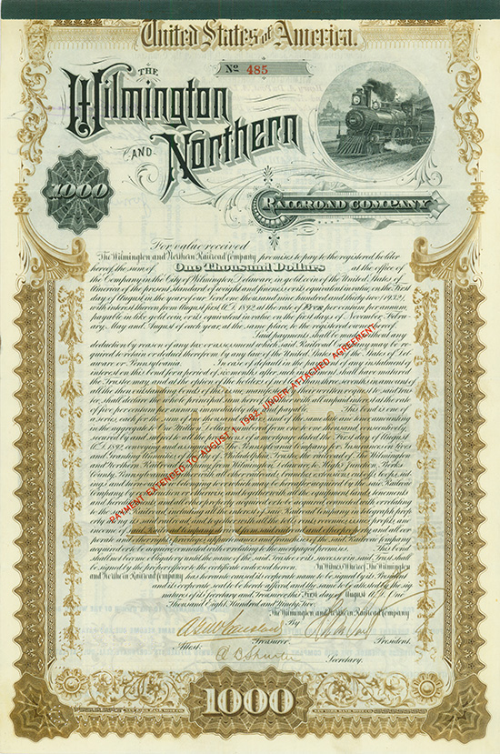 Wilmington and Northern Railroad Company