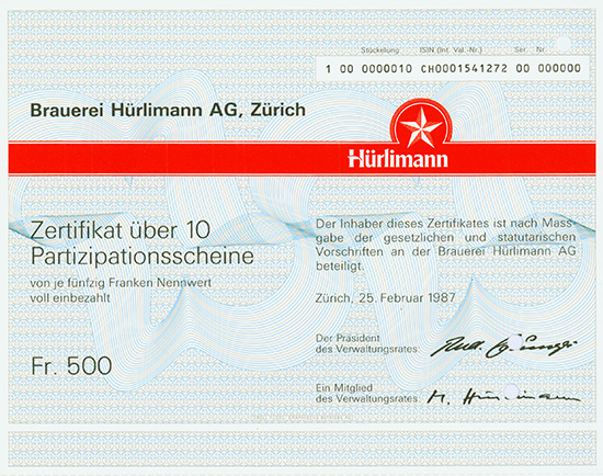 Brauerei Hürlimann AG