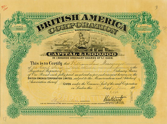 British America Corporation Limited