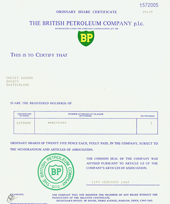British Petroleum Company p.l.c.