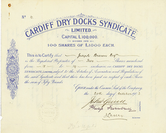 Cardiff Dry Docks Syndicate, Limited