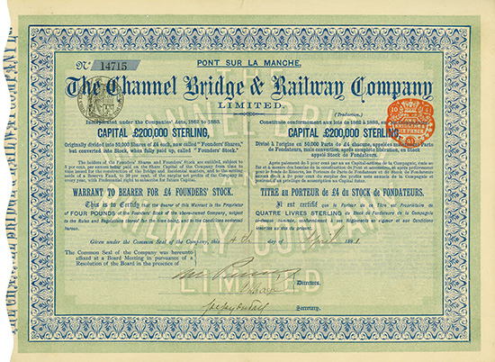 Channel Bridge & Railway Company Limited