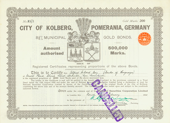 City of Kolberg