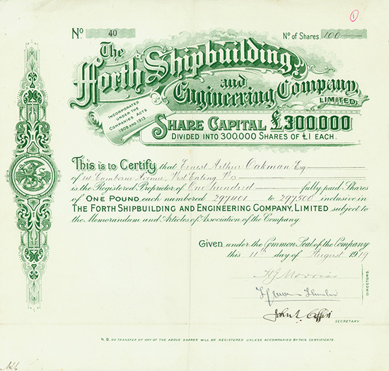 Forth Shipbuilding and Engineering Company, Limited
