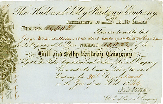Hull and Selby Railway Company