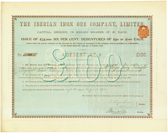 Iberian Iron Ore Company, Limited