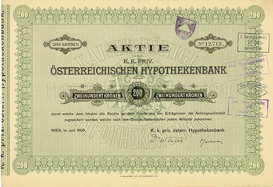 K. k. Priv. Österreichische Hypothekenbank