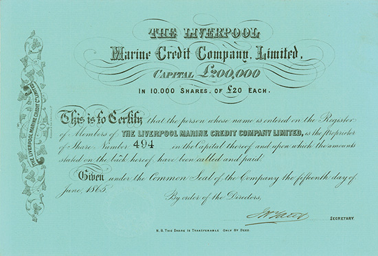Liverpool Marine Credit Company, Limited
