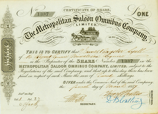 Metropolitan Saloon Omnibus Company, Limited