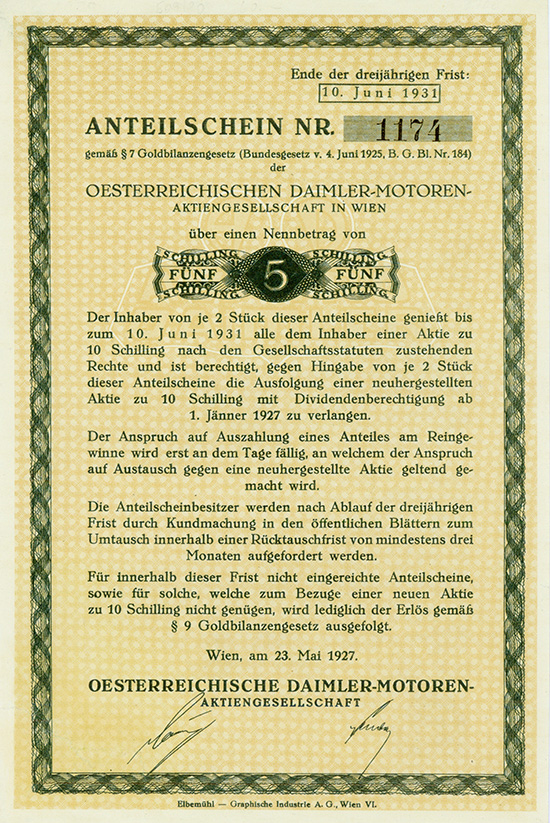 Oesterreichische Daimler-Motoren-AG