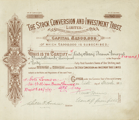Stock Conversion and Investment Trust, Limited