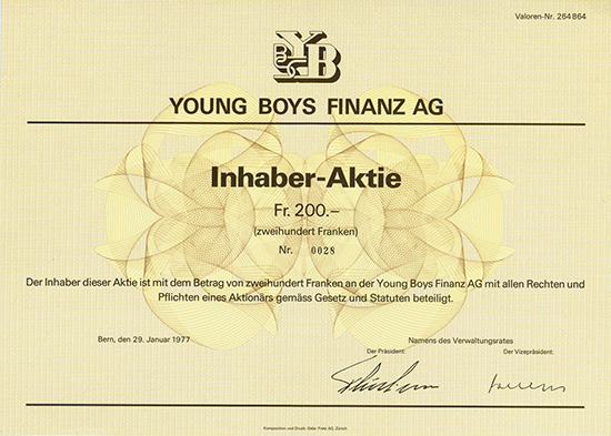 Young Boys Finanz AG