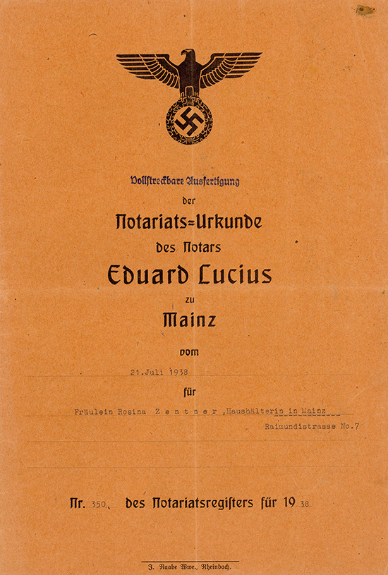 Mainz: Eduard Lucius