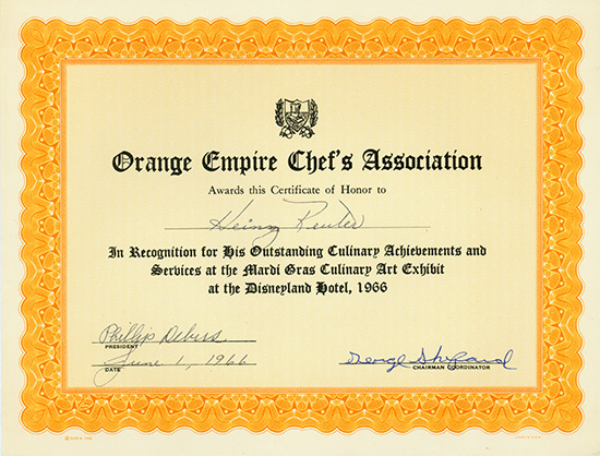 Orange Empire Chef's Association