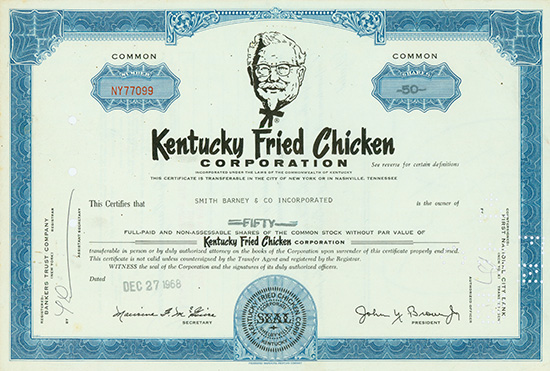 Kentucky Fried Chicken Corporation