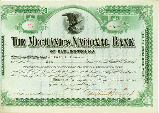 Mechanics National Bank of Burlington