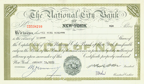 National City Bank of New York