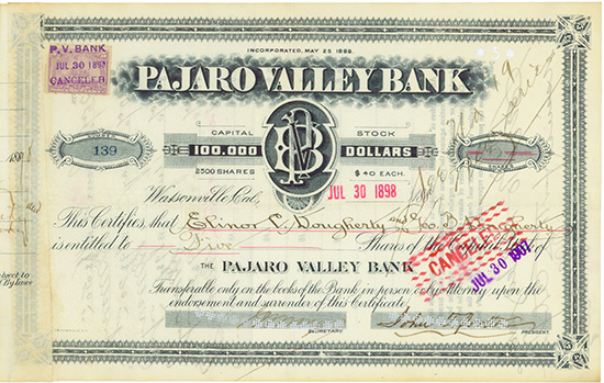 Pajaro Valley Bank