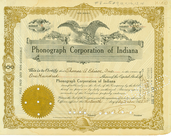 Phonograph Corporation of Indiana