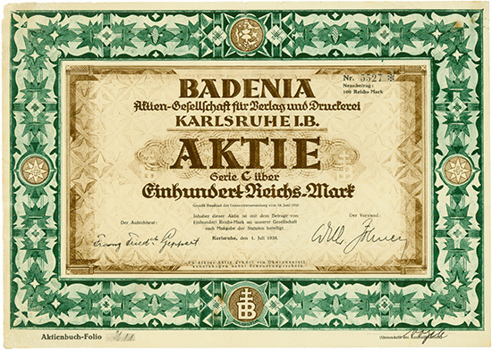 Badenia Aktiengesellschaft für Verlag und Druckerei