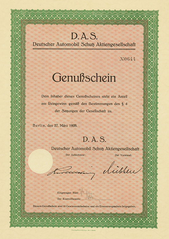 D.A.S. Deutscher Automobil Schutz AG